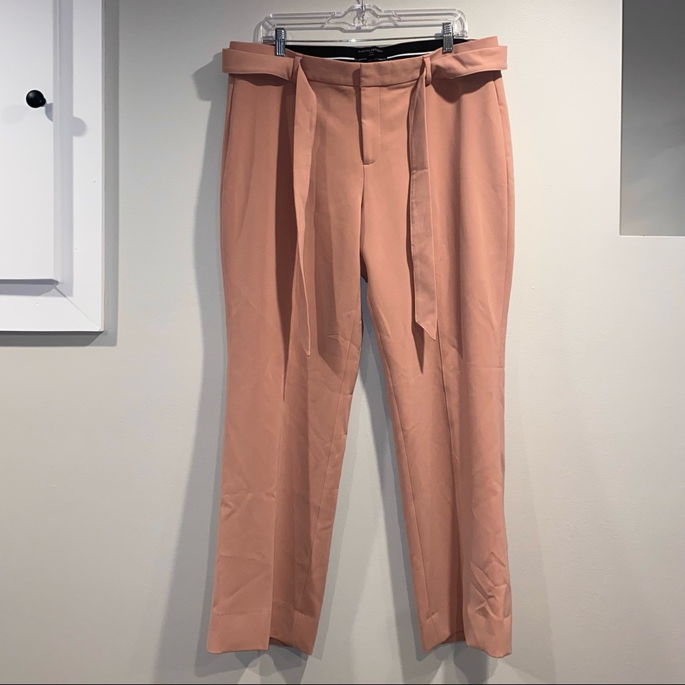 Banana republic size 14, pink dress pants